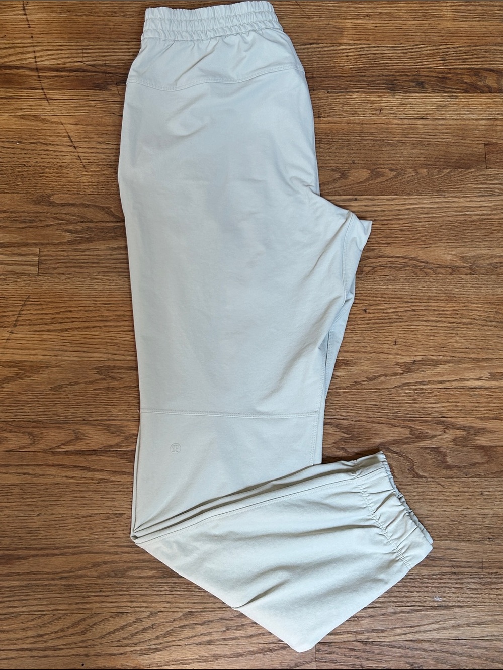 Lululemon Neutral Beige Jogger with Subtle Logo